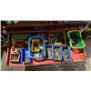 Image 6 : METAL SHOP CART WITH ASSORTED HARDWARE & PARTS
