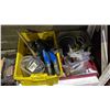 Image 3 : SHELF OF ASSORTED HARDWARE, PARTS & ACCESSORIES