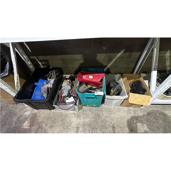 SHELF OF ASSORTED PARTS