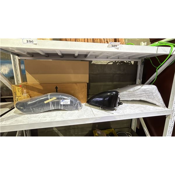 MOTORCYCLE FENDER, GAS TANK & SEAT