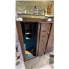 Image 3 : BROWN GUN SAFE/CABINET *LOCKS NEED REPLACEMENT* APPROX 21"W X 16"D X 55"H