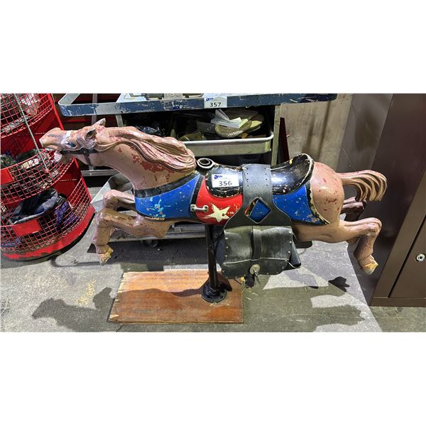 VINTAGE DECORATIVE CAROUSEL HORSE