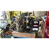 Image 2 : METAL 2 TIER CART WITH ASSORTED MARINE PARTS