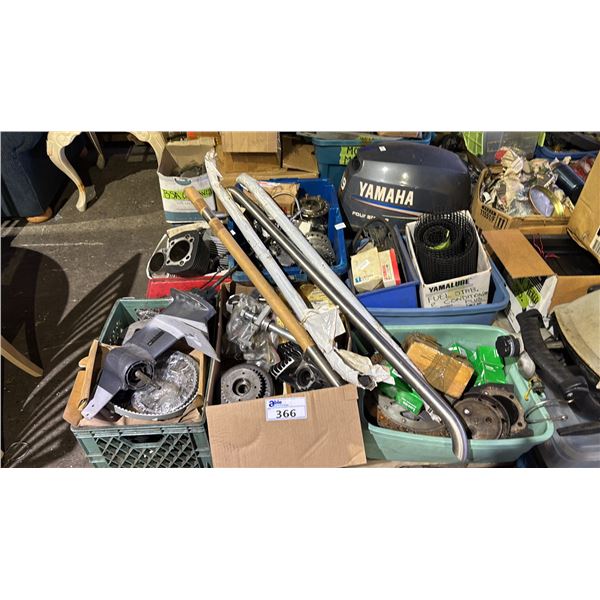 PALLET OF ASSORTED MARINE PARTS