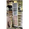 Image 3 : 2 WOODEN SHELVING UNITS