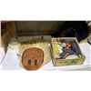 Image 4 : 2 LIFE JACKETS, YAMAHA JERRY CAN, GLUE GUNS & STICKS, HIGHLANDERS REGIMENTAL FEATHER BONNET & TAN