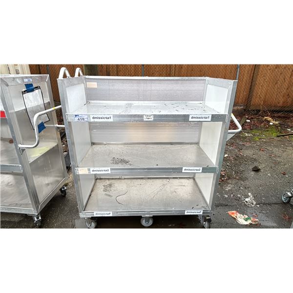 HEAVY DUTY ALUMINUM ORDER PICKING CART
