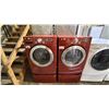 Image 1 : LG TROMM FRONT ENTRY WASHER & DRYER SET WITH PEDESTALS