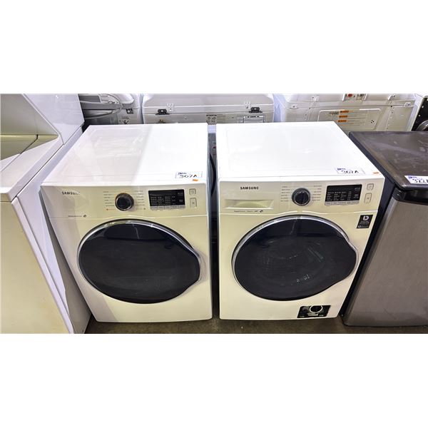 SAMSUNG FRONT LOAD WASHER & DRYER SET