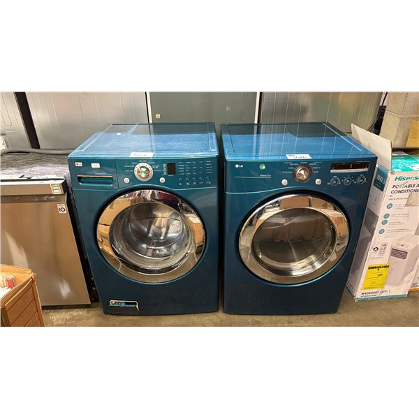 LG FRONT LOAD WASHER & DRYER SET