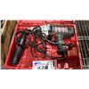 Image 3 : SHELF OF ASSORTED TOOLS INCLUDING; MAKITA CORDLESS DRILLS WITH BATTERIES (NO CHARGER), CRAFTSMAN