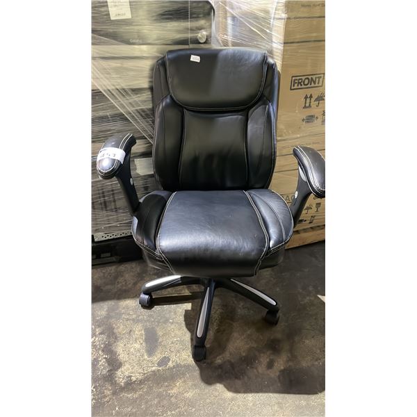 ROLLING OFFICE CHAIR (SCUFFS & SCRATCHES)