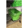 Image 3 : SHELF OF ASSORTED COOKWARE & STORAGE BINS