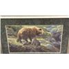Image 2 : FRAMED PRINT BY ROBERT BATEMAN TITLED "GRIZZLE & CUBS" 33.5" X 24"