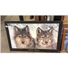Image 2 : LARGE ASSORTMENT OF FRAMED PRINTS; WOLVES, BEARS & MORE