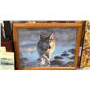 Image 7 : LARGE ASSORTMENT OF FRAMED PRINTS; WOLVES, BEARS & MORE