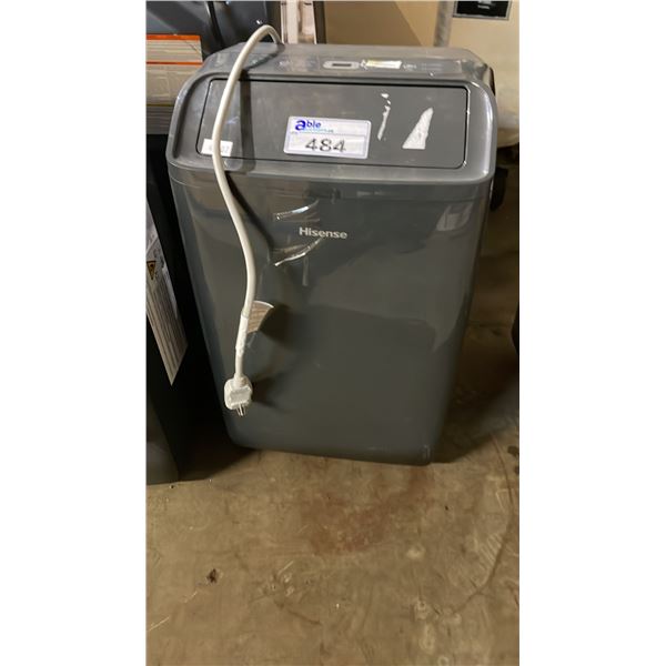 HISENSE 10,000 BTU PORTABLE AIR CONDITIONER (NO HOSE, REMOTE OR ACCESSORIES)
