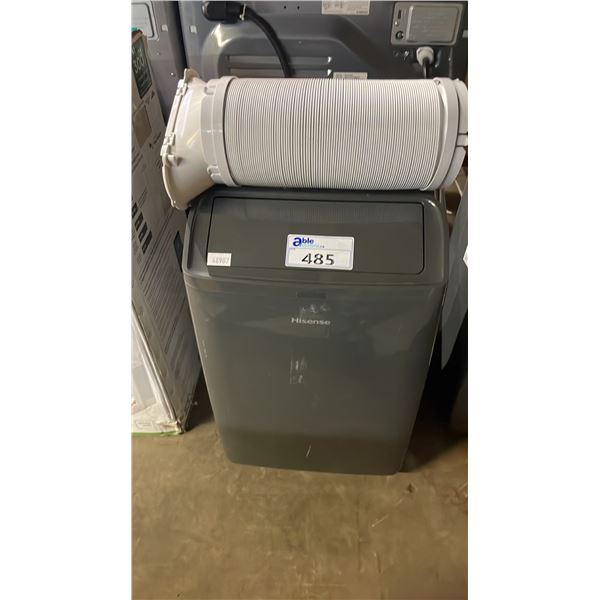 HISENSE 10,000 BTU PORTABLE AIR CONDITIONER WITH HOSE (NO REMOTE OR ACCESSORIES)