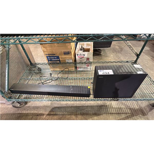 HISENSE H52100 SPEAKER SYSTEM (NO SURROUND SPEAKERS)