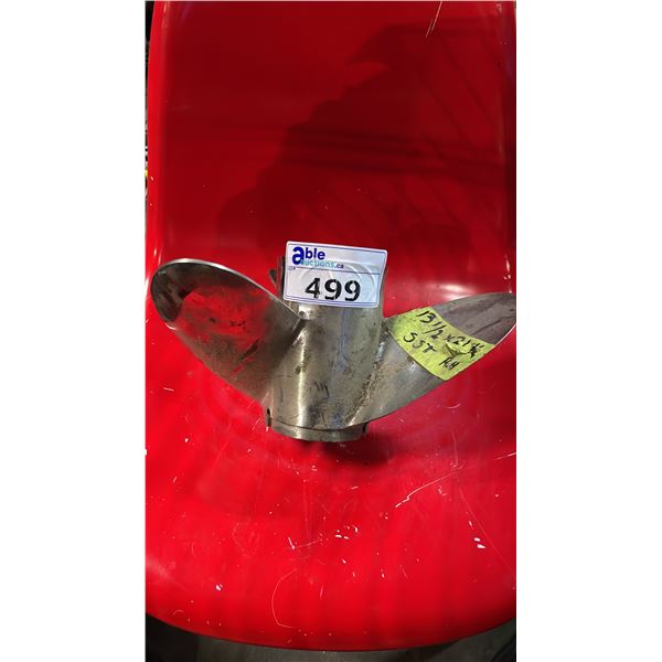 CHROME 13-1/2 X 21 PROPELLER