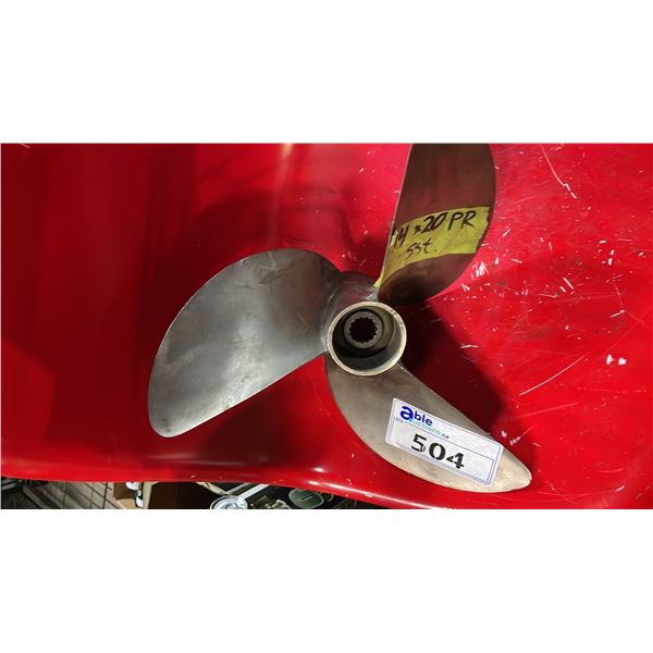 14 X 20 PR CHROME PROPELLER