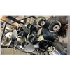 Image 4 : SHELF OF ASSORTED PROPELLERS & TURNING POINT PROPELLER STAND