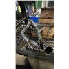 Image 7 : SHELF OF ASSORTED MOTORCYCLE PARTS