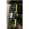 Image 3 : PAIR OF GO ZONE ADJUSTABLE 5-52.5 LBS DUMBBELLS