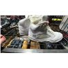 Image 15 : SHELF OF ASSORTED SHOES; MOSTLY SIZE 12 JORDAN'S & DOLCE & GABANNA