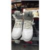 Image 17 : SHELF OF ASSORTED SHOES; MOSTLY SIZE 12 JORDAN'S & DOLCE & GABANNA