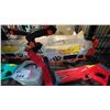 Image 2 : SHELF OF ASSORTED NERF GUNS & TOYS