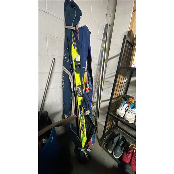 (3) PAIRS OF ASSORTED SKIS