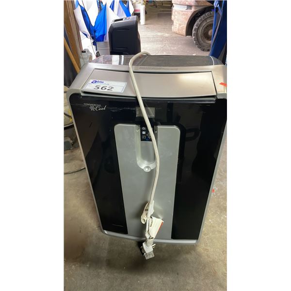 COMMERCIAL COOL 12,000 BTU PORTABLE AIR CONDITIONER (NO HOSE, NO REMOTE, NO ACCESSORIES)