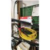 Image 2 : SHELF OF ASSORTED ITEMS INCLUDING; BLACK & DECKER HEDGE HOG 18 CORDLESS HEDGE TRIMMER, SNAP-ON