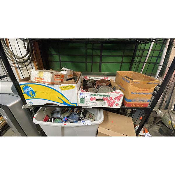 3 BOXES OF ASSORTED GRINDING & CUT-OFF DISCS