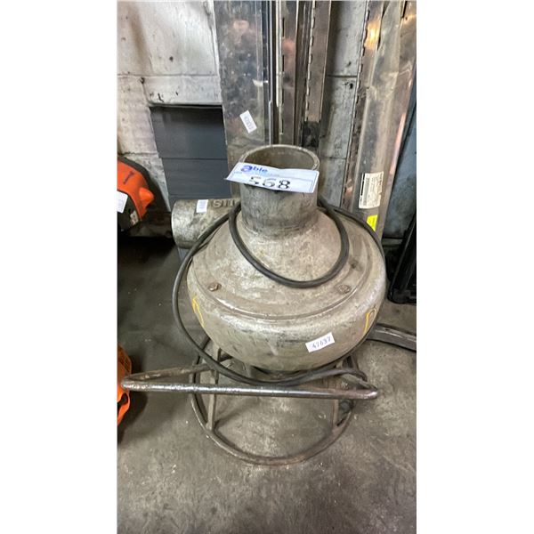 COPPUS COMMERCIAL VERTICAL CUTTER/MIXER & ASSORTED METAL TRANSITIONS/BRACKETS