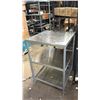 Image 1 : STAINLESS STEEL 3-TIER TABLE 21" X 21" X 32"