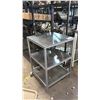 Image 2 : STAINLESS STEEL 3-TIER TABLE 21" X 21" X 32"