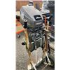 Image 1 : MARINER EIGHT 8 HP OUTBOARD MOTOR ON 2 WHEEL DOLLY *UNKNOWN RUNNING CONDITION*