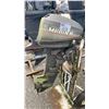 Image 2 : MARINER EIGHT 8 HP OUTBOARD MOTOR ON 2 WHEEL DOLLY *UNKNOWN RUNNING CONDITION*