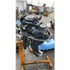 Image 4 : YAMAHA T9.9PLRZ 9.9 HP OUTBOARD MOTOR ON PORTABLE MOTOR STAND *UNKNOWN RUNNING CONDITION*