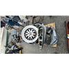 Image 3 : PALLET OF ASSORTED OUTBOARD MOTOR & MOTORCYCLE PARTS *UNKNOWN RUNNING CONDITION*