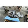 Image 2 : PALLET OF YAMAHA F150TXRC 150 HP OUTBOARD MOTOR  & BOAT BENCH *NO COVER, UNKNOWN RUNNING CONDITION*