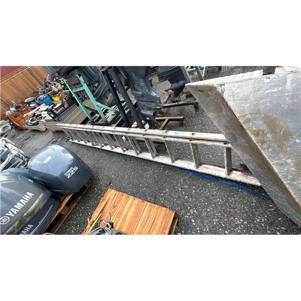 14' ALUMINUM EXTENSION LADDER