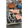 Image 1 : PALLET OF ASSORTED MOTORCYCLE PARTS *UNKNOWN WORKING CONDITION*