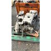 Image 4 : PALLET & CRATE OF ASSORTED OUTBOARD MOTOR PARTS *UNKNOWN RUNNING CONDITION*