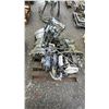 Image 1 : PALLET OF ASSORTED OUTBOARD MOTORS *UNKNOWN RUNNING CONDITION*