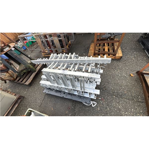 PALLET OF ALUMINUM SKI & SNOWBOARD RACKS