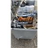 Image 1 : BIN OF ASSORTED OUTBOARD MOTOR & MOTORCYCLE PARTS *UNKNOWN RUNNING CONDITION*