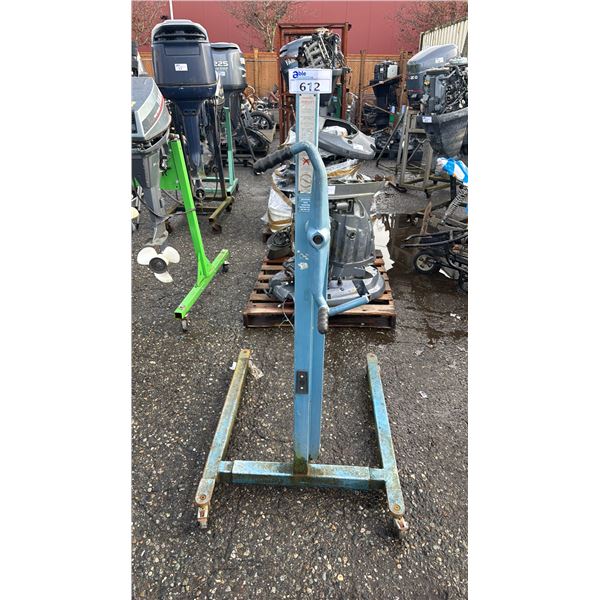 MECANAIDS AMBULIFT MODEL D 350LBS CAPACITY PORTABLE MOTOR STAND